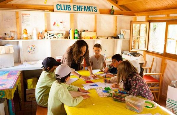 Kids club in July and August