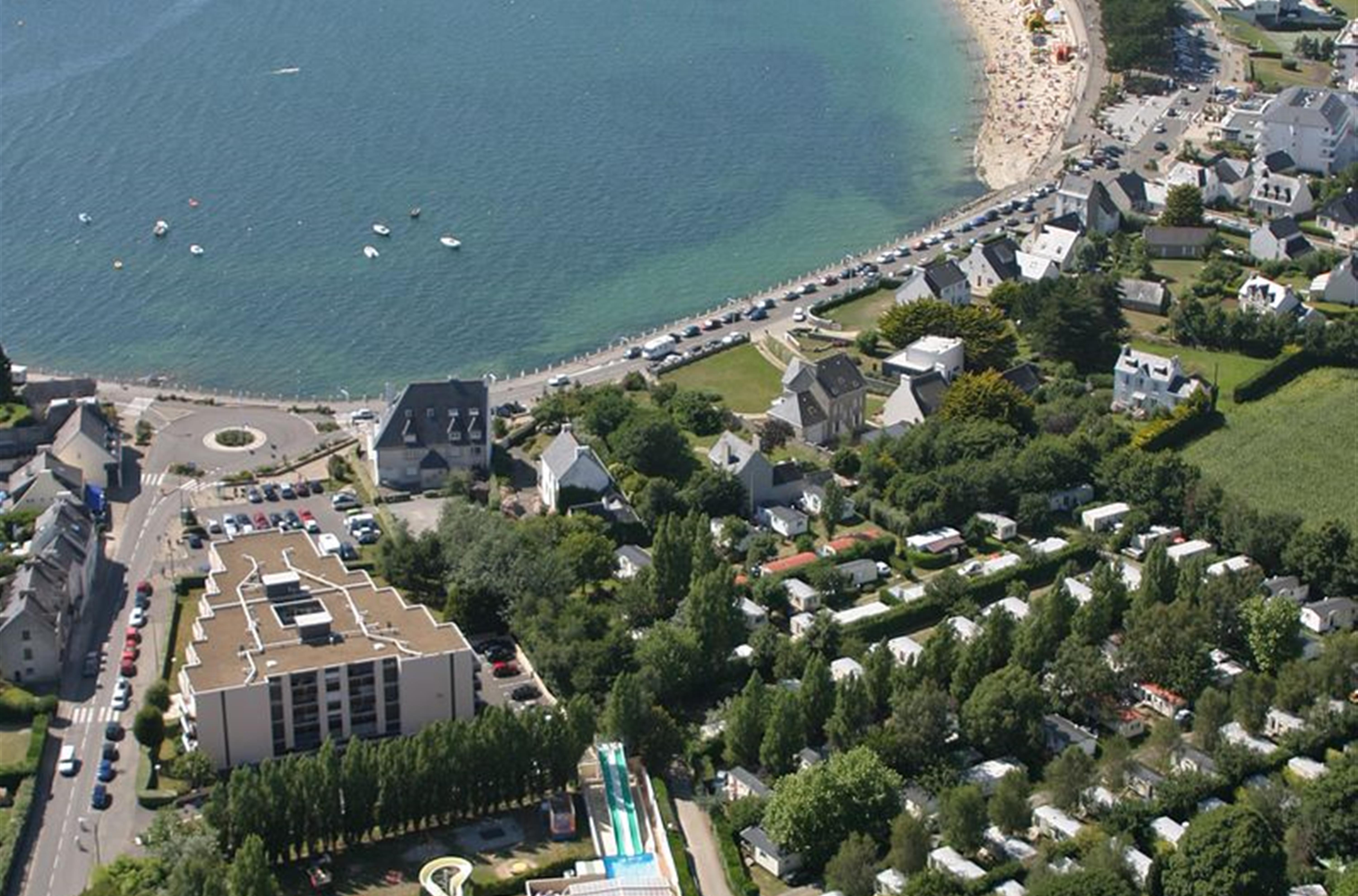 Campsite de la Plage in benodet is only 300 m from the seafront