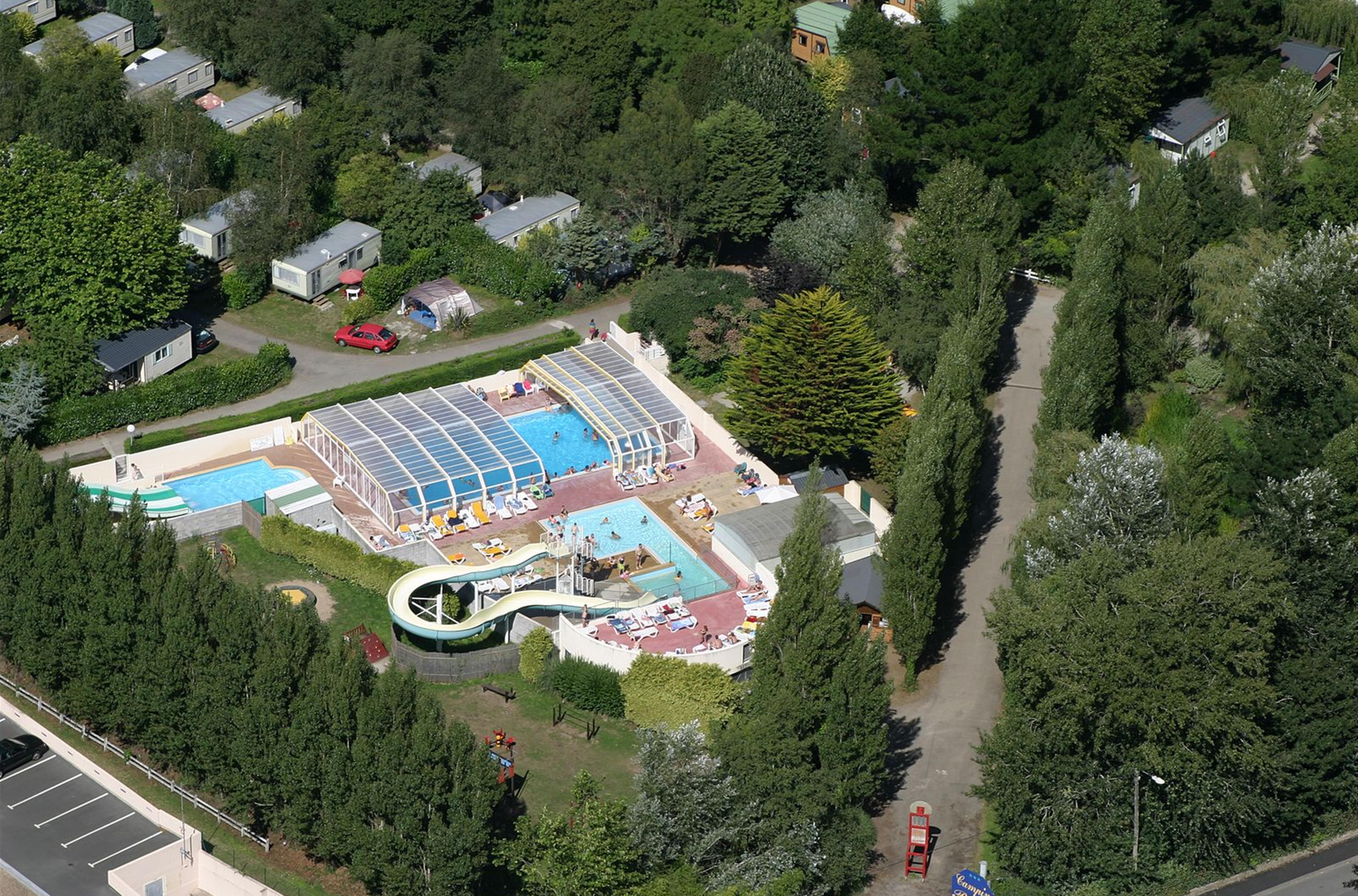 Water park in Campsite de la plage in Benodet