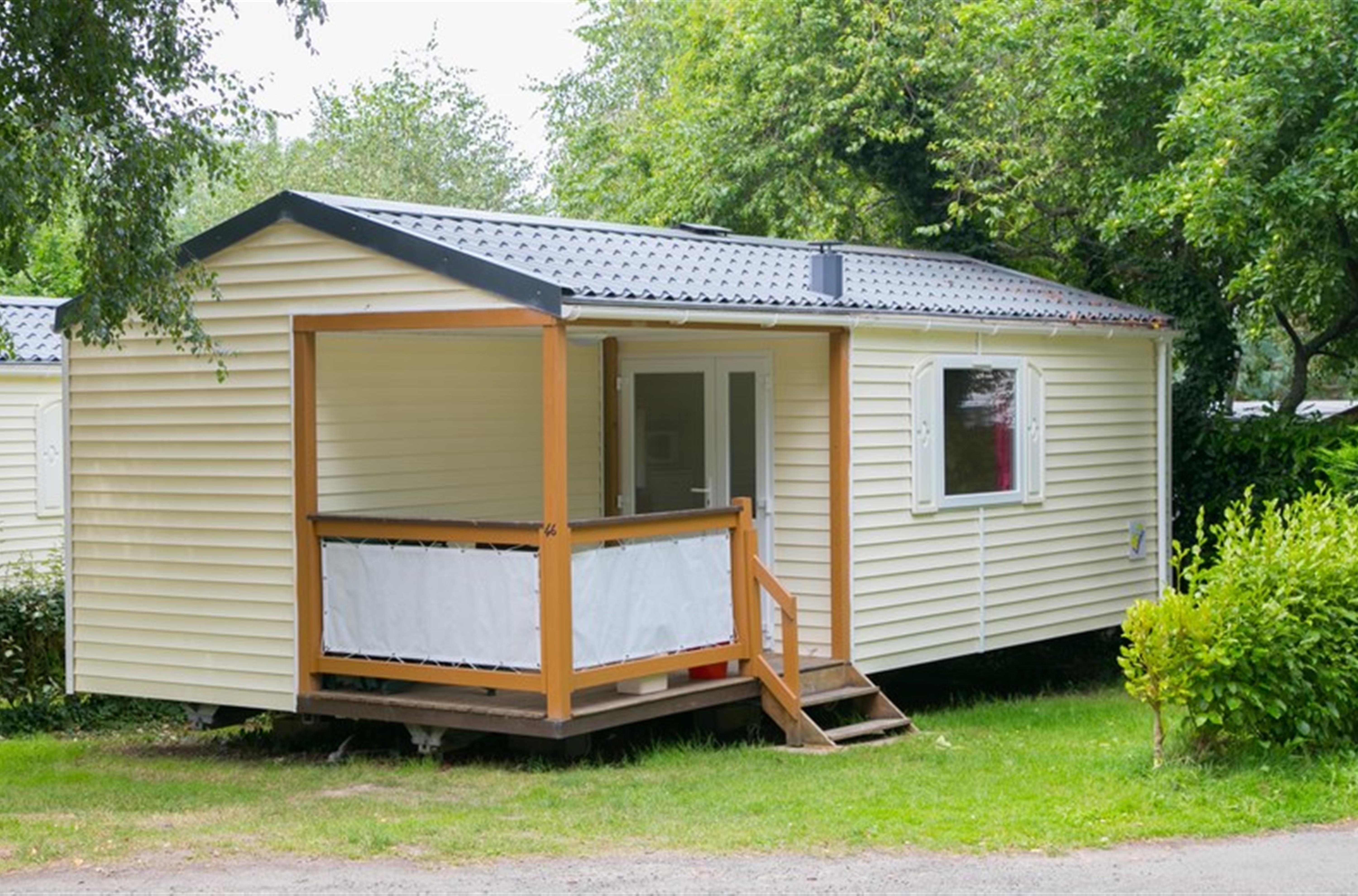 2 bedroom mobile-home/4 people + terrace