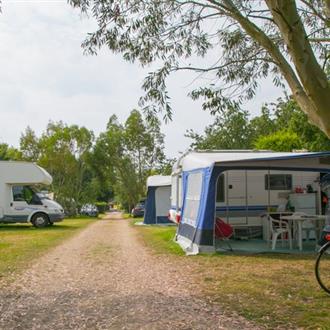 Pitch in Campsite de la Plage in Benodet
