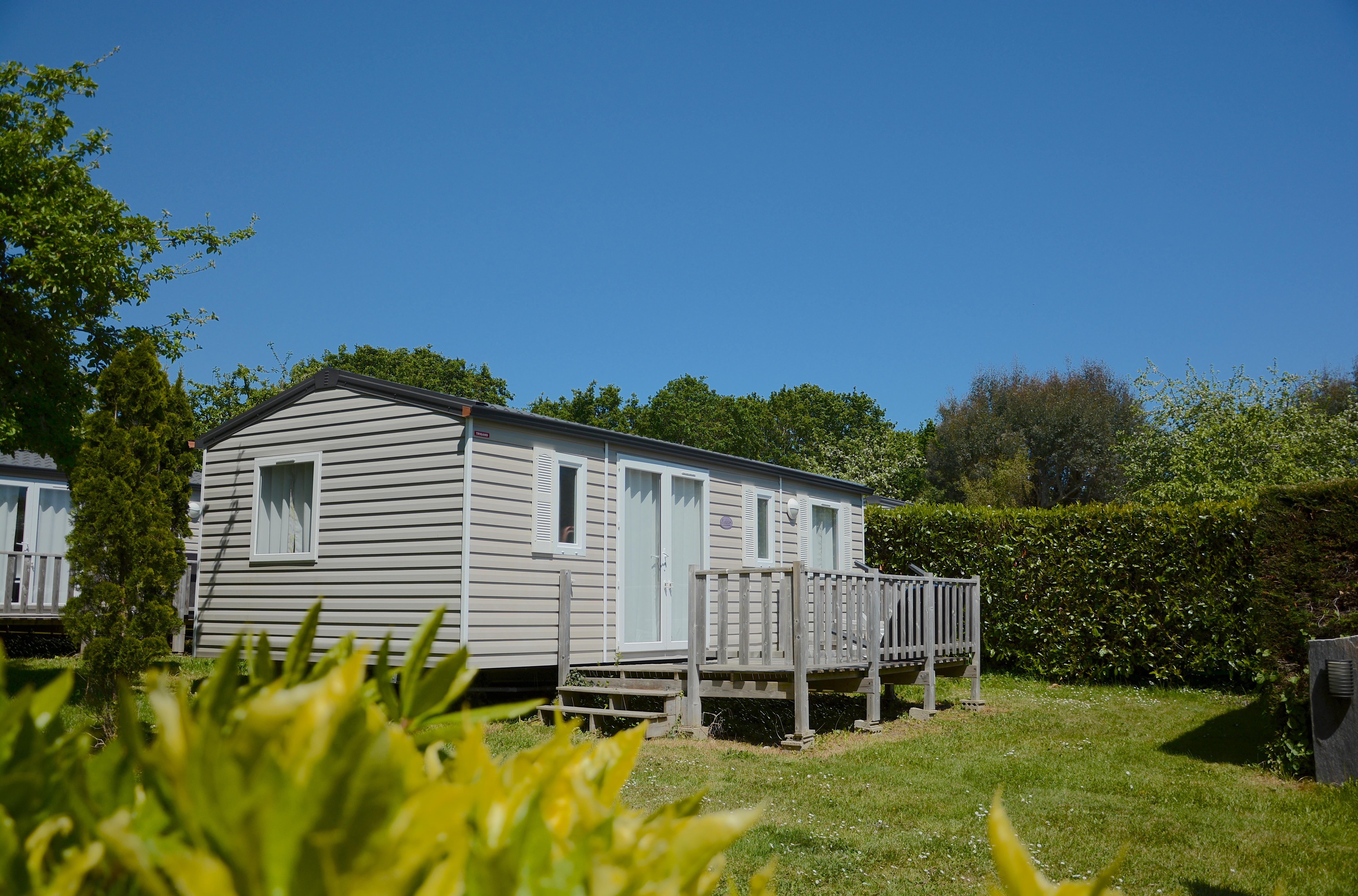 3 bedroom mobile-home with terrace (6 people)