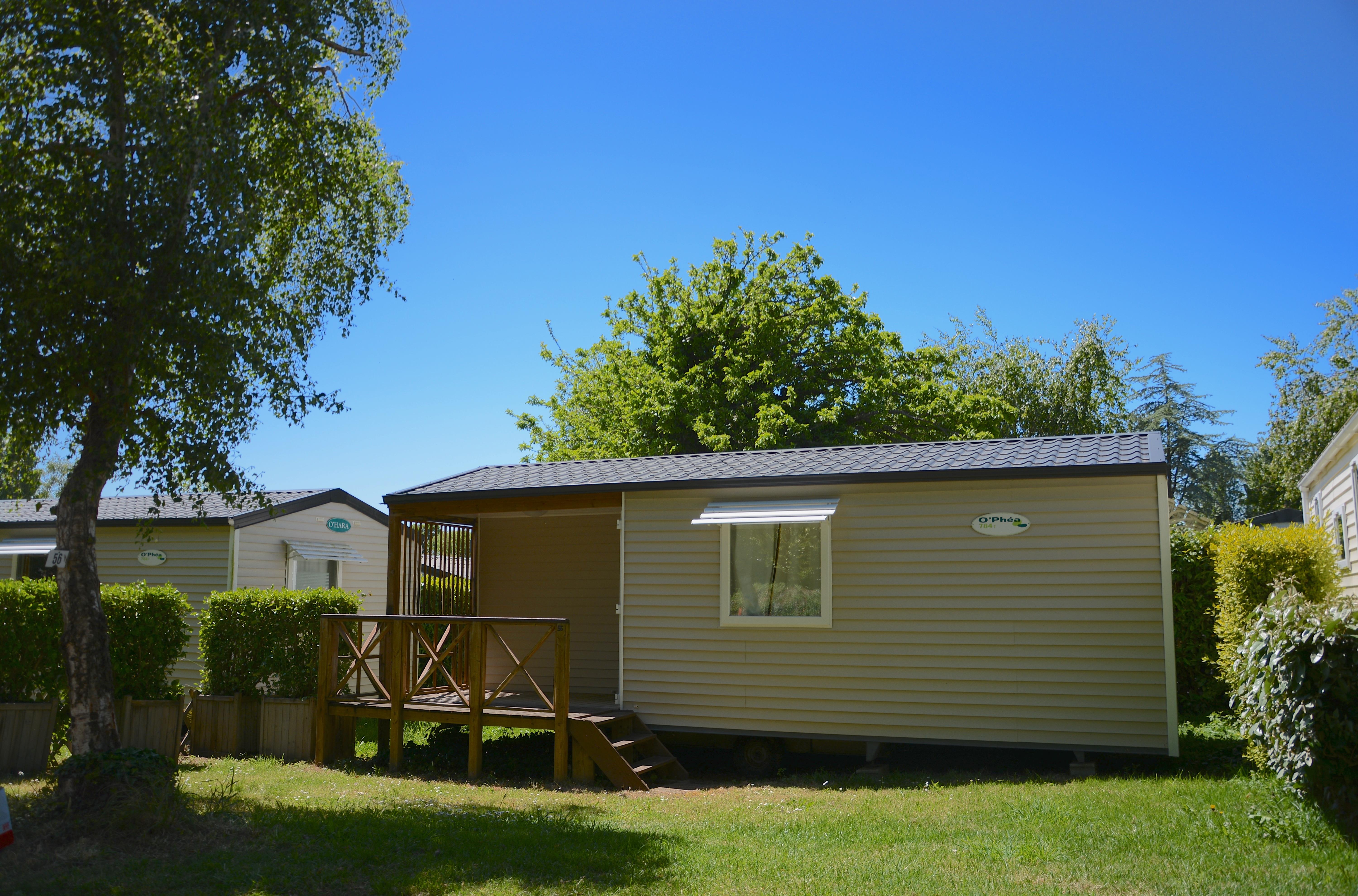 2 bedroom mobile-home 27 m2 - 4 people + terrace