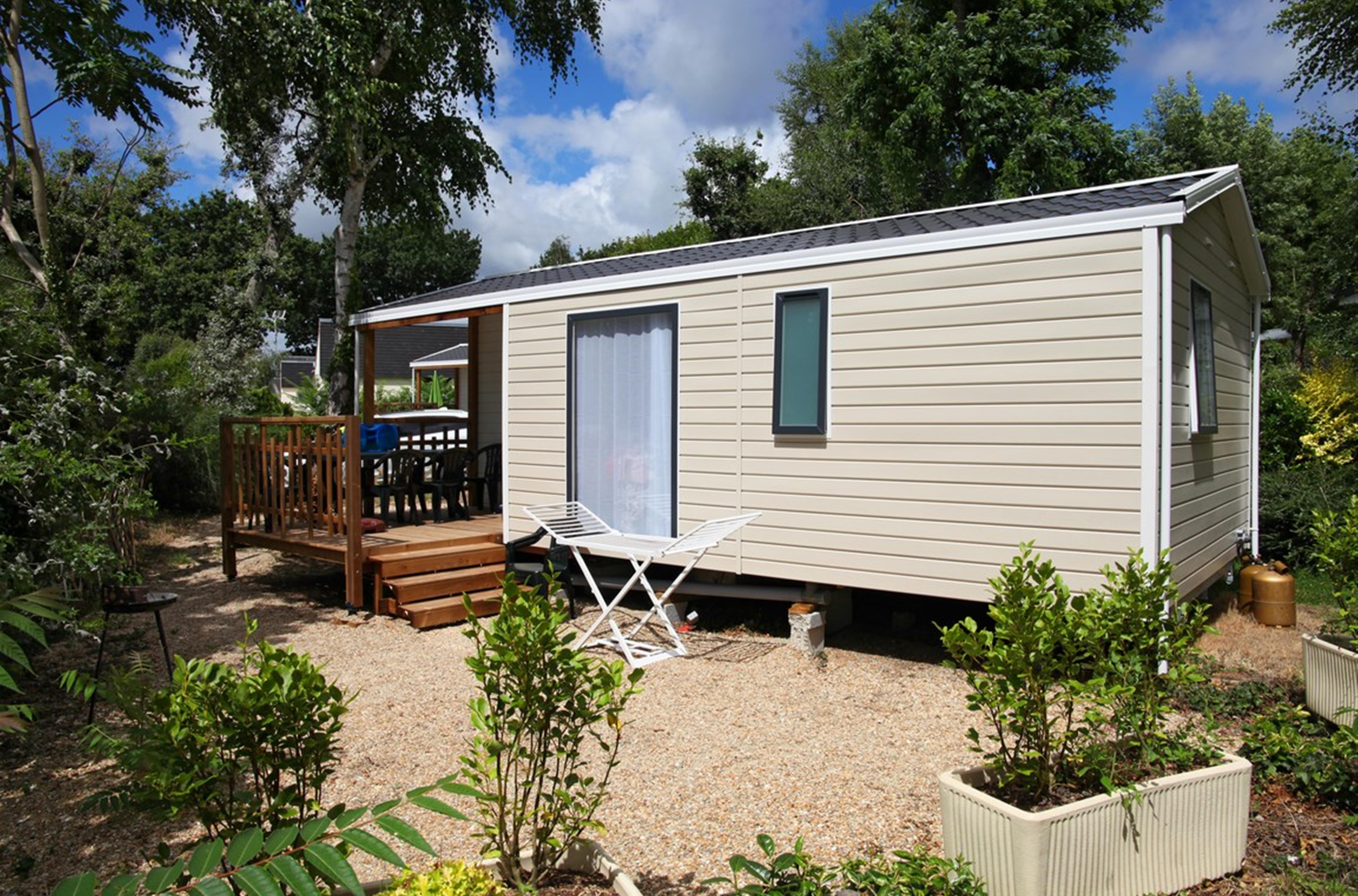 2 bedroom mobile-home/4 people + terrace