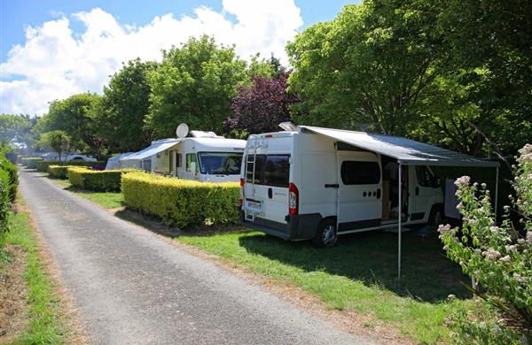 Pitch in Campsite de la Plage in Benodet