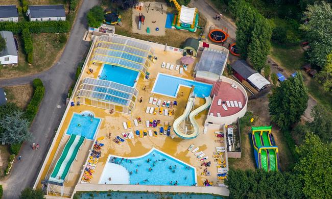 Waterpark in Campsite de la Plage in Benodet