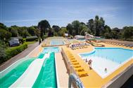 Swimming-pools in Campsite de la plage Benodet