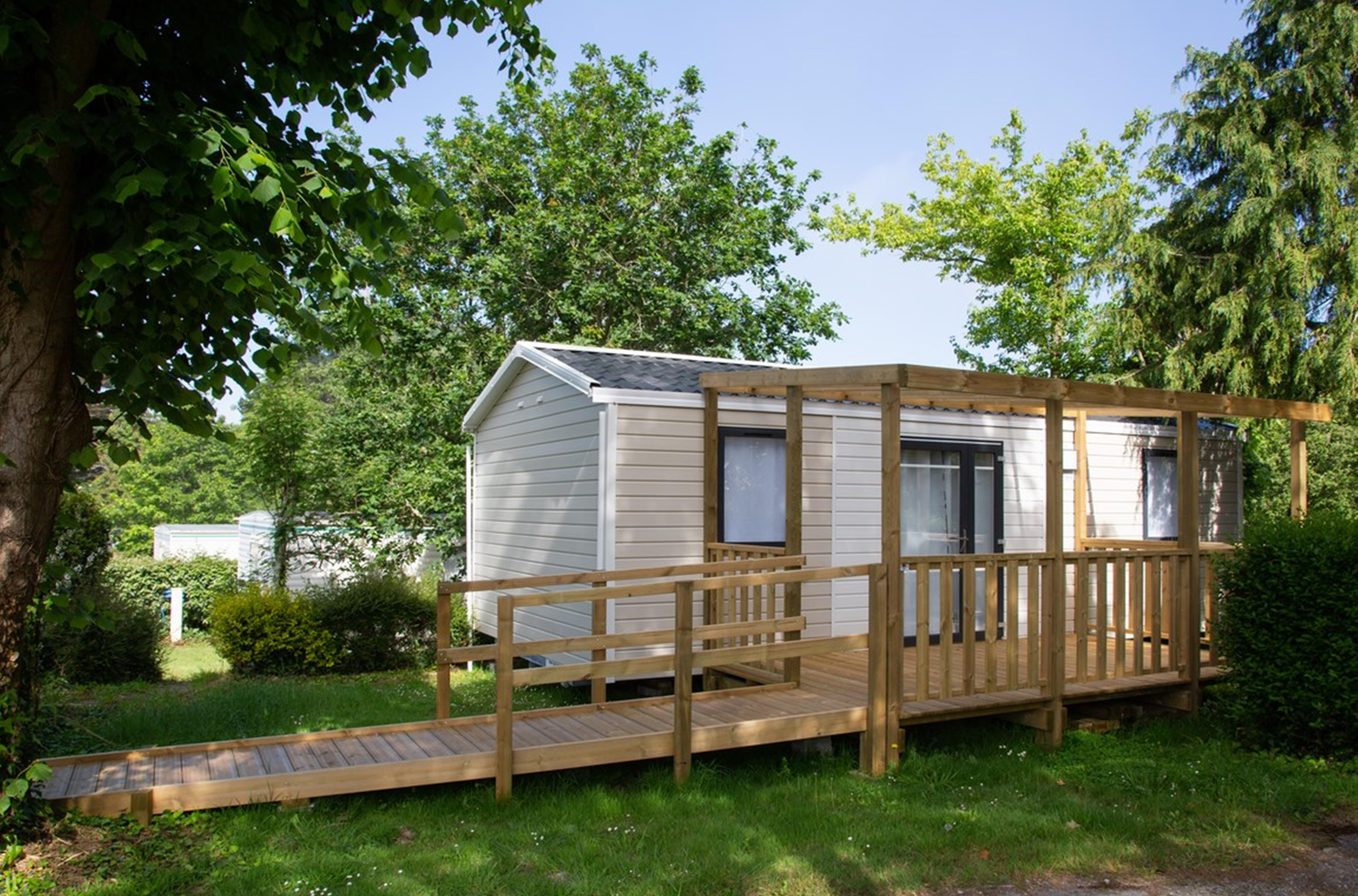 Mobile-home for the disabled