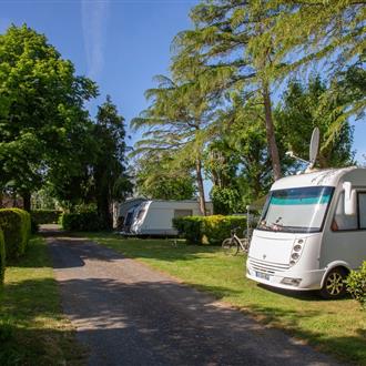 Pitch in Campsite de la Plage in Benodet
