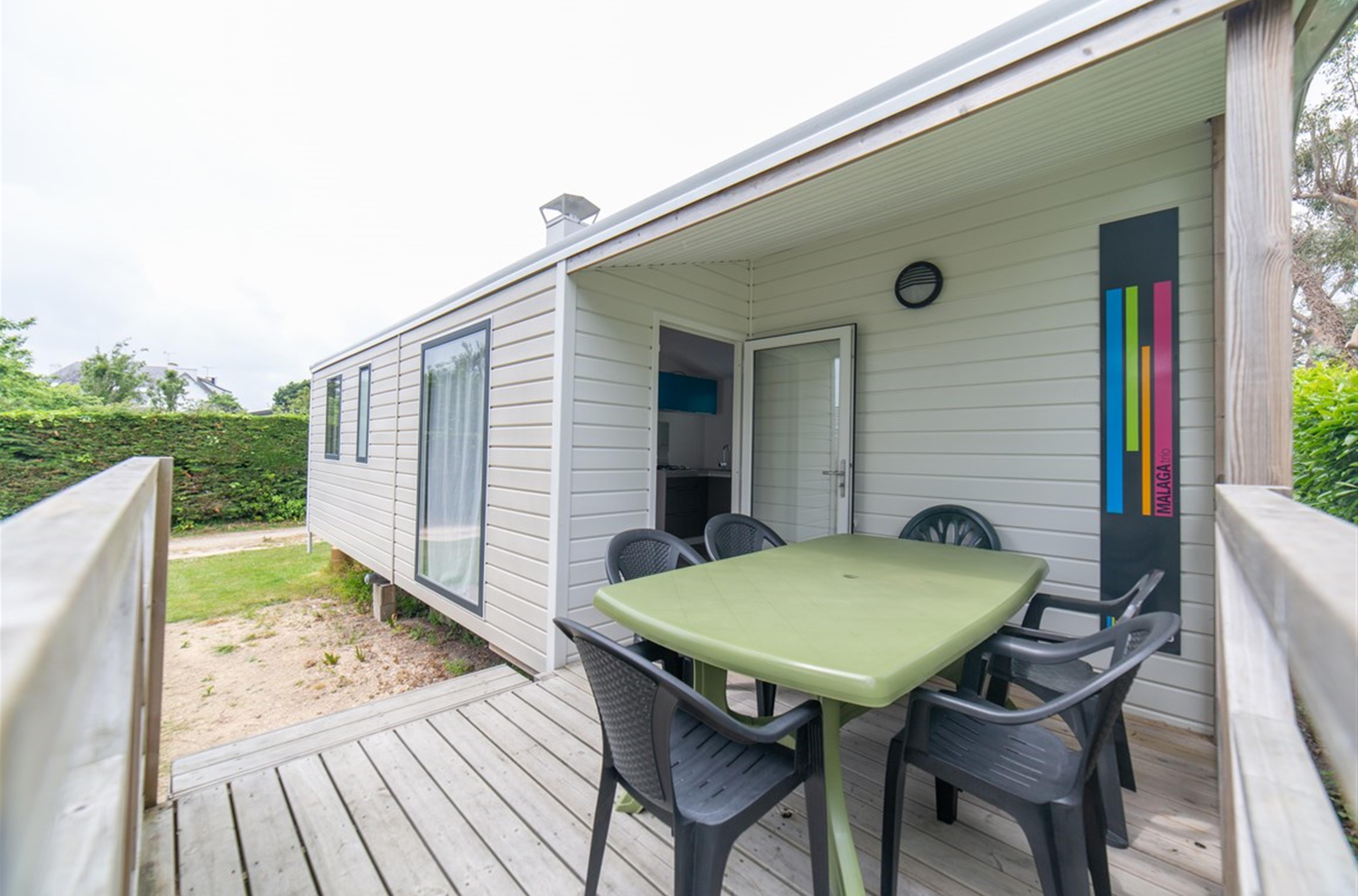 3 bedroom mobile-home 6 people max