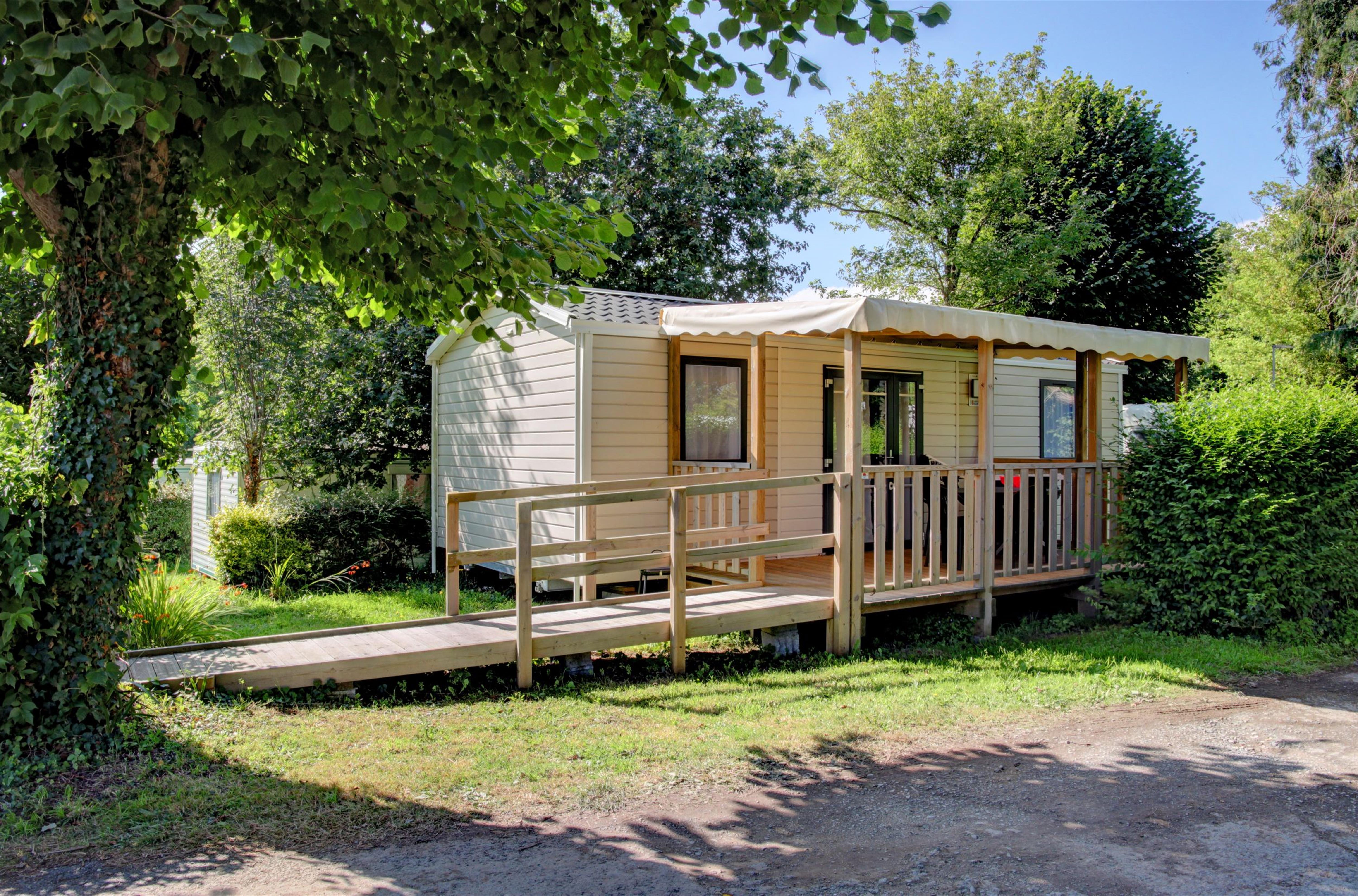 2 bedroom mobile-home for the disabled Campsite de la plage 29950 Benodet