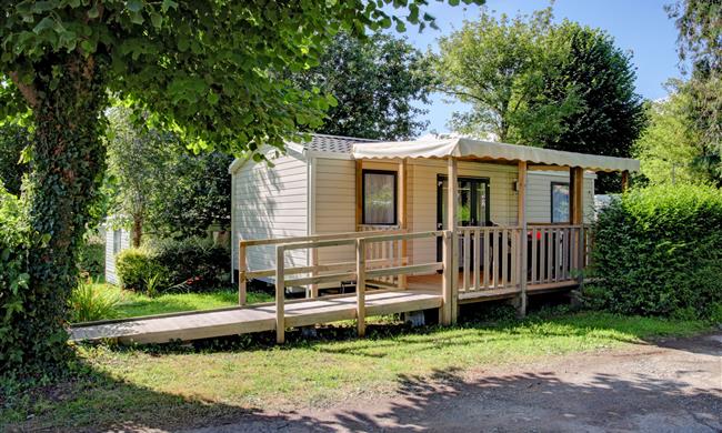 2 bedroom mobile-home for the disabled Campsite de la plage 29950 Benodet