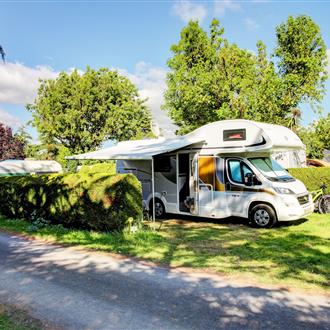 Campsite pitch in Campsite de la plage in Benodet