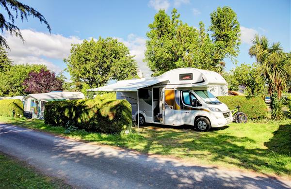 Campsite pitch in Campsite de la plage in Benodet