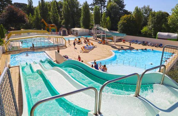 Waterpark in Campsite de la plage in Benodet