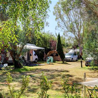 Campsite pitch in Campsite de la plage in Benodet